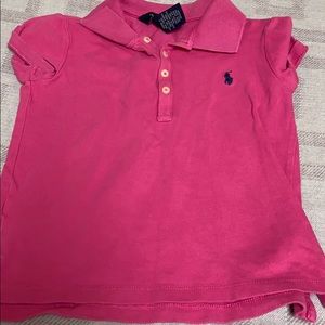 Pink polo